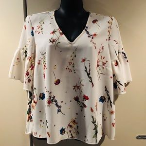 *Goodwill Sale*Catherine Malandrino Floral Blouse